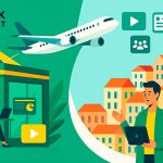 Ilustração mostrando a expansão da Snack Content do Brasil para Portugal com apoio do programa Atlantic Scale Out